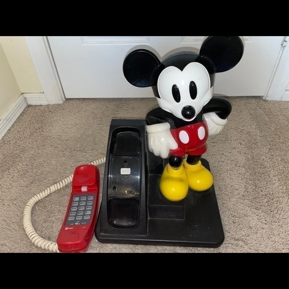 MICKEY MOUSE AT&T Phone Collectable WALT DISNEY